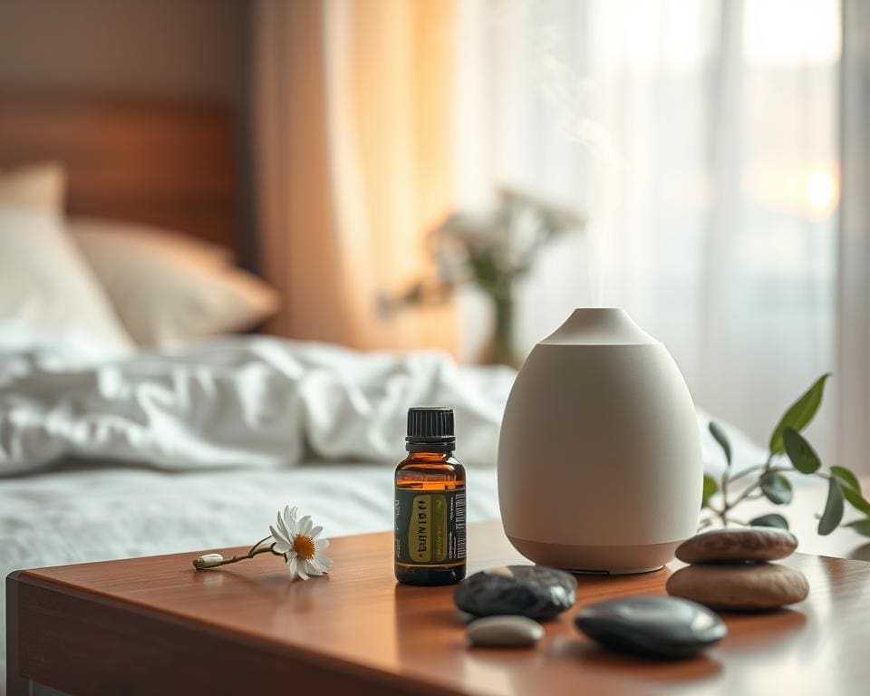 Aromatherapie und ätherische Öle für Entspannung und Schlaf