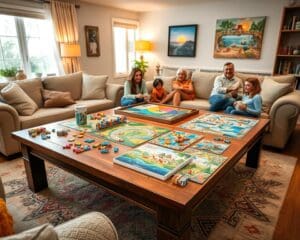 Brettspiele und Puzzles: Spaß für Familie und Freunde