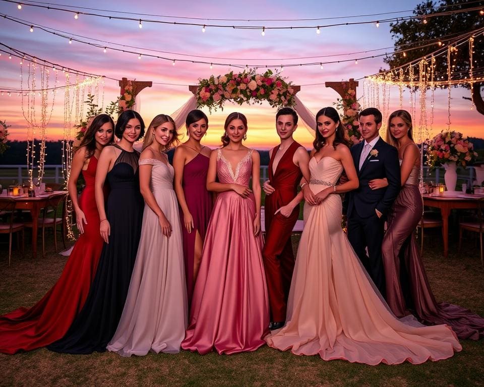 Abendmode: Die besten Outfits für Hochzeiten