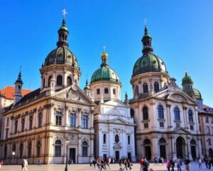 Barocke Kirchen in Linz, Österreich