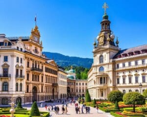 Barocke Pracht in Salzburg, Österreich