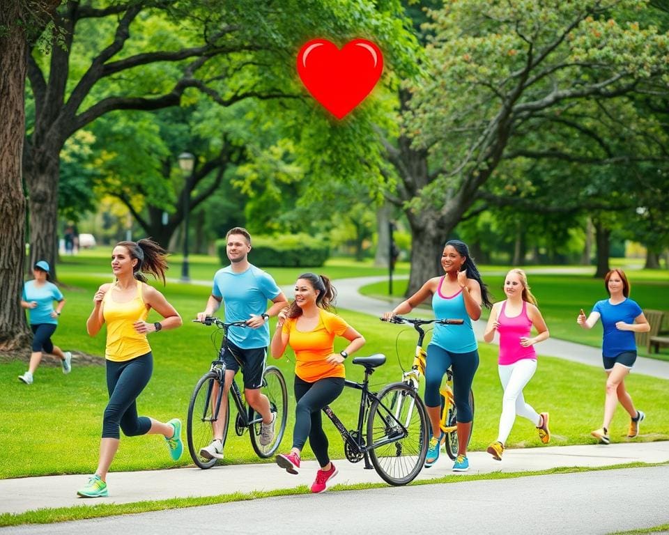 Bewegung und Fitness für ein starkes Herz