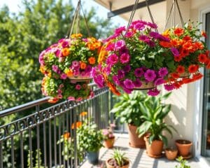 Blumenampeln für den Balkon: Hängende Gärten leicht gemacht