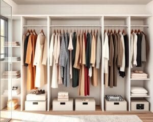 Capsule Wardrobe: Der Schlüssel zu einem organisierten Kleiderschrank