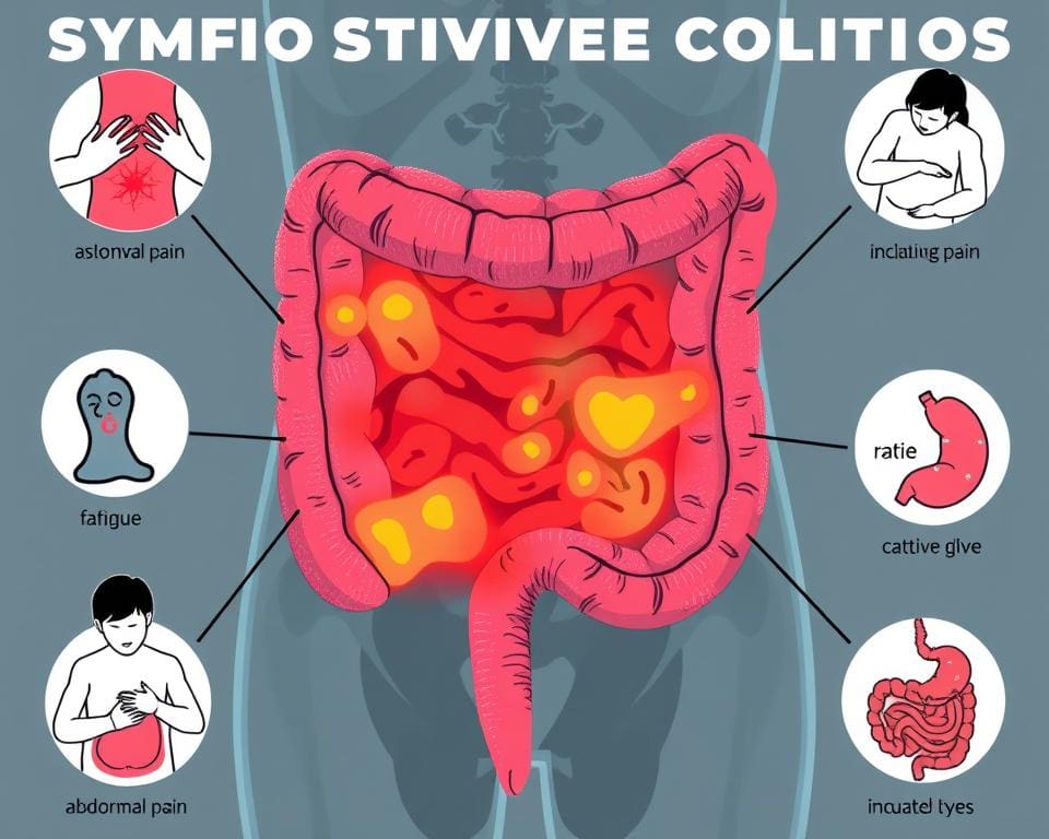 Colitis ulcerosa Symptome