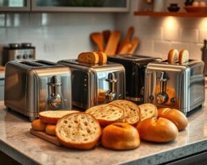 Die besten Toaster für knuspriges Brot und Brötchen