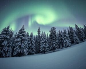 Finnland im Winter: Skifahren, Nordlichter und Polarlichter