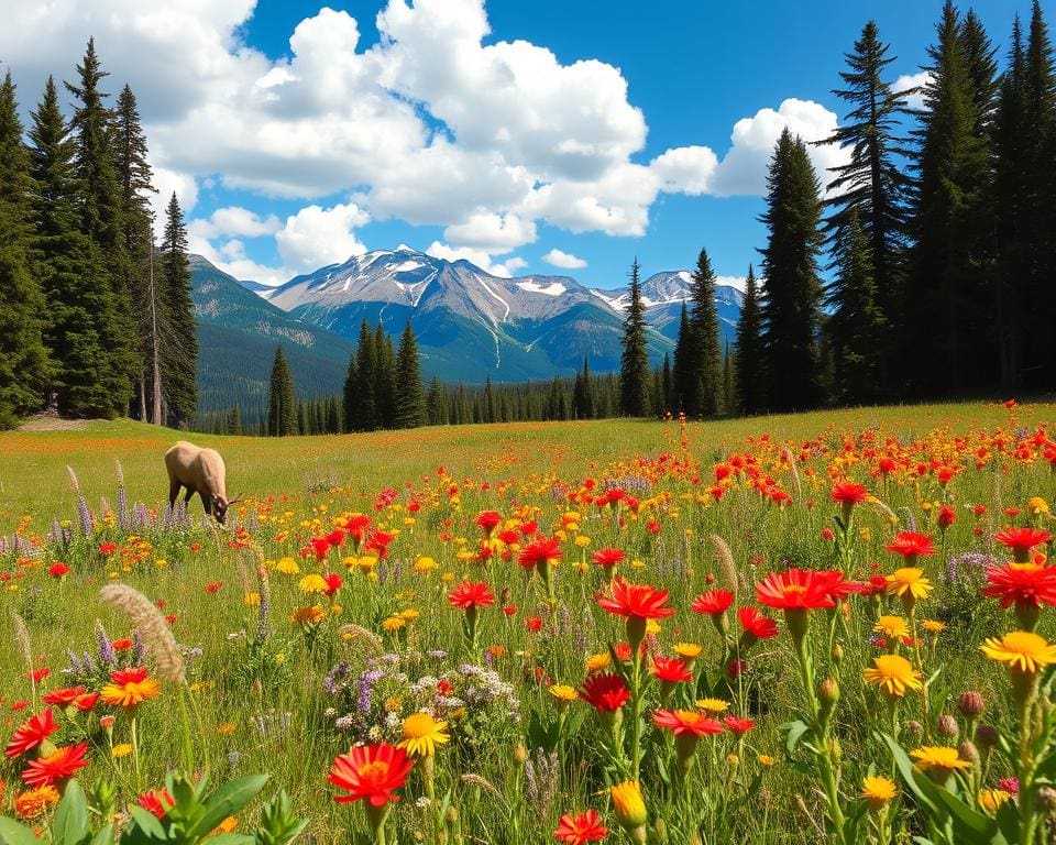 Flora und Fauna in Banff