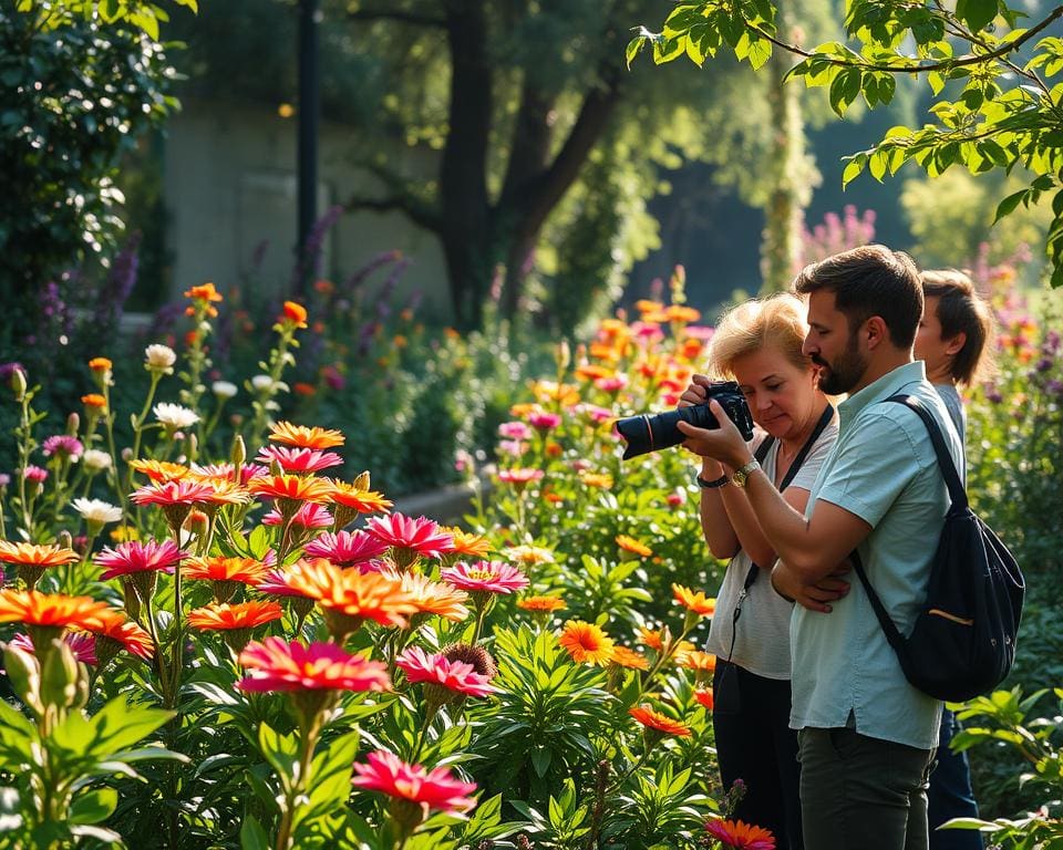 Fotoworkshops in botanischen Gärten