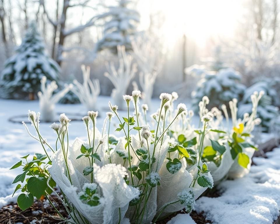 Frostschutz für Pflanzen: So schützen Sie empfindliche Arten