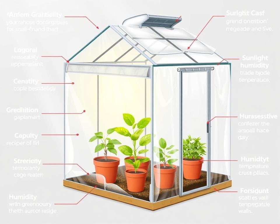 Funktionsweise von Mini-Gewächshäusern