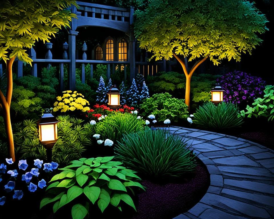 Gartenlaternen und Lichtqualität