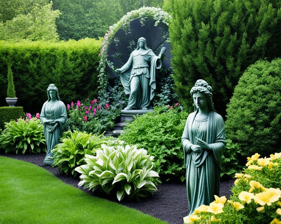 Gartenstatuen richtig platzieren: So schaffen Sie Blickfänge