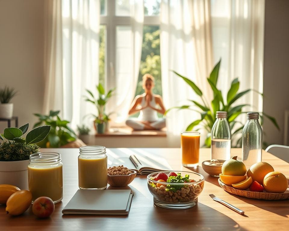 Gesunde Routinen und Gesundheit