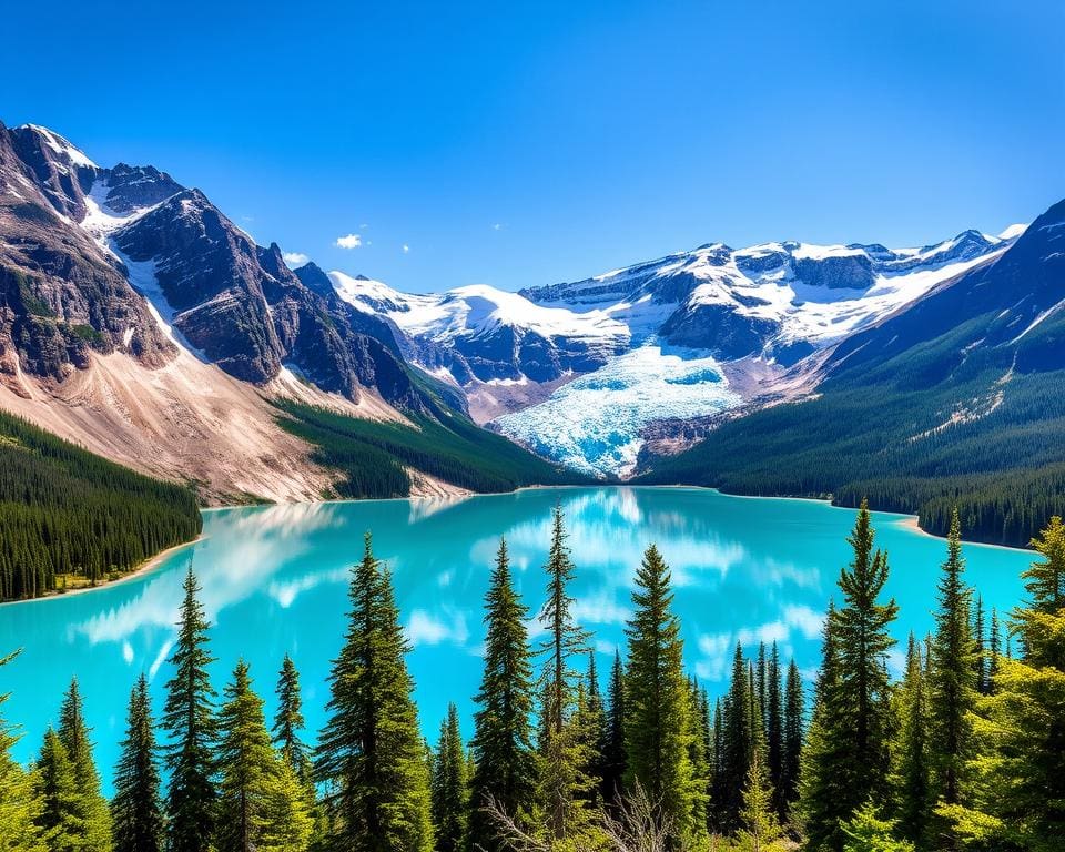 Gletscherseen im Glacier-Nationalpark