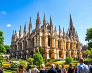 Gotische Kathedralen in Canterbury, England