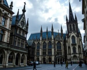 Gotische Meisterwerke in Rouen, Frankreich