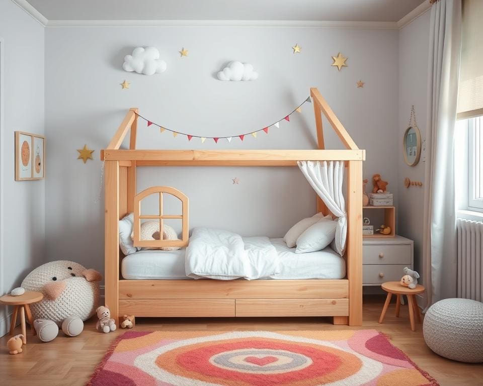 Hausbett für Kinderzimmer