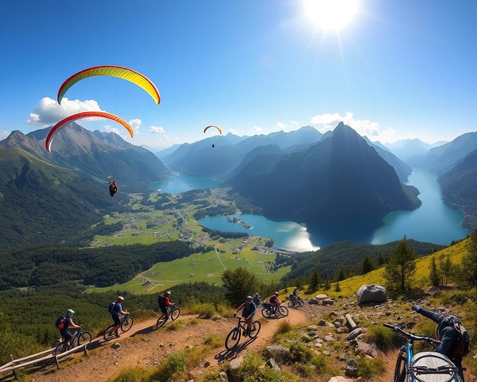 Interlaken: Outdoor-Sportarten in einer atemberaubenden Kulisse