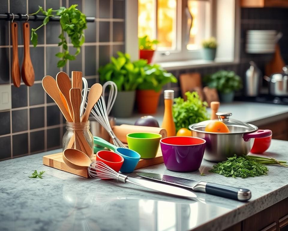 Küchenhelfer für das Kochen