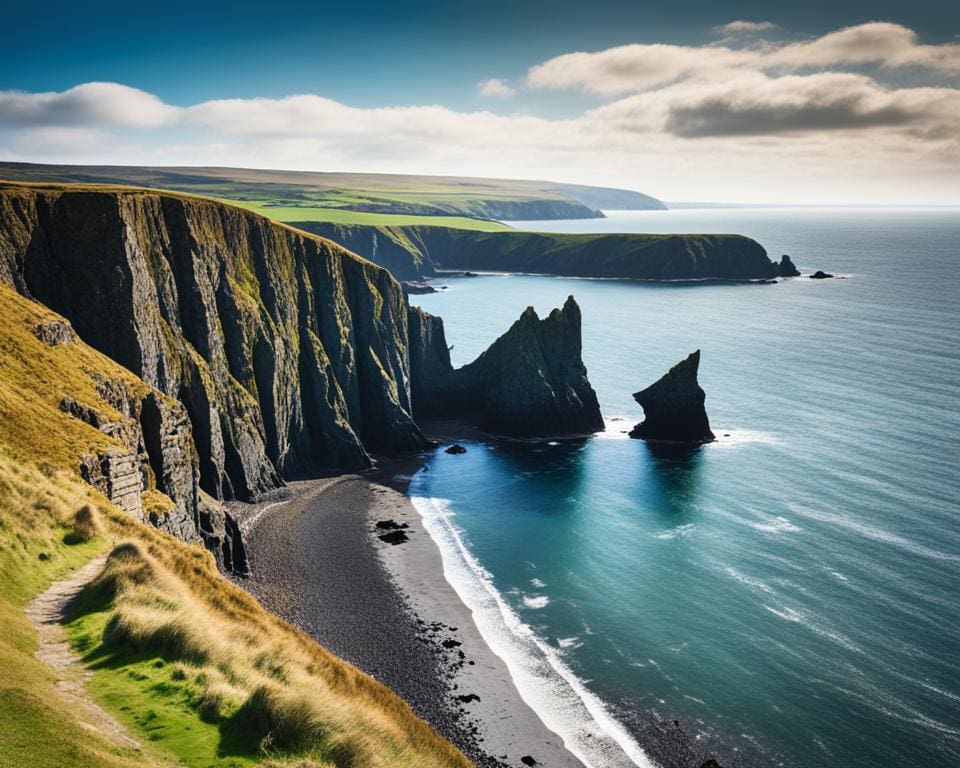 Küstenwanderungen in Wales