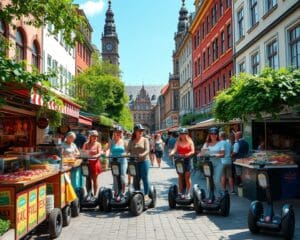 Kulinarische Stadtführungen mit Segways