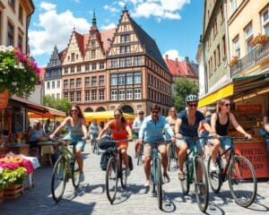 Kulinarische Stadtrundfahrten per Fahrrad