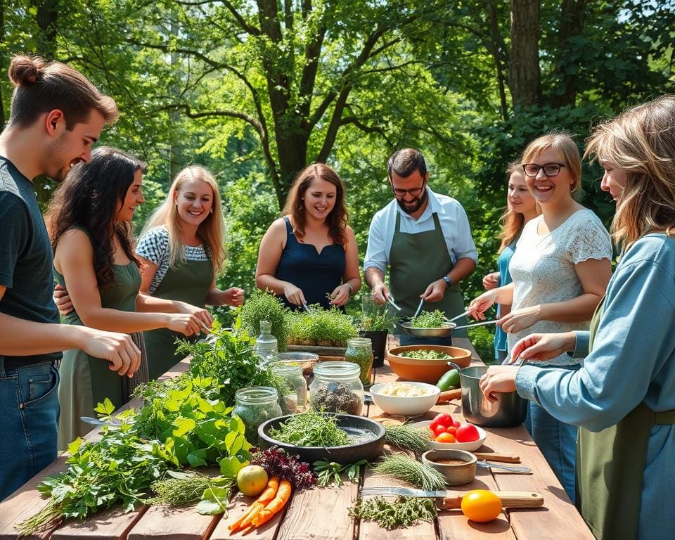 Kulinarische Workshops für Wildkräuter