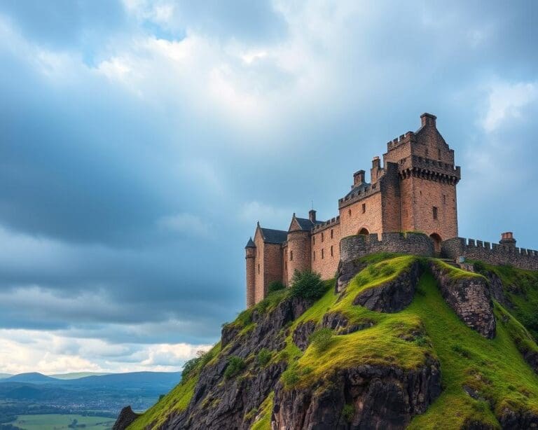 Mittelalterliche Burgen in Edinburgh, Schottland