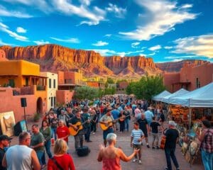 Musik und Kunst in Santa Fe, New Mexico