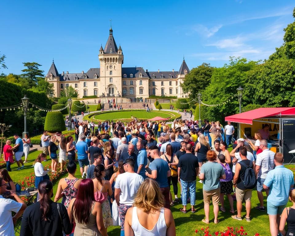 Musikfestivals in Schlösserparks