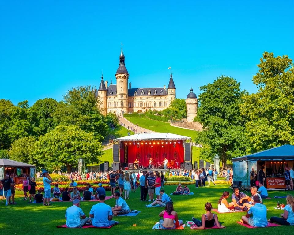 Musikfestivals in Schlösserparks