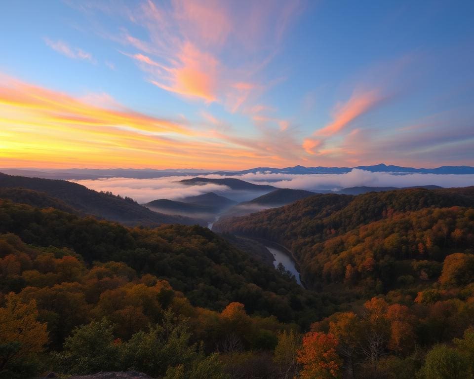 Naturerlebnis in den Blue Ridge Mountains