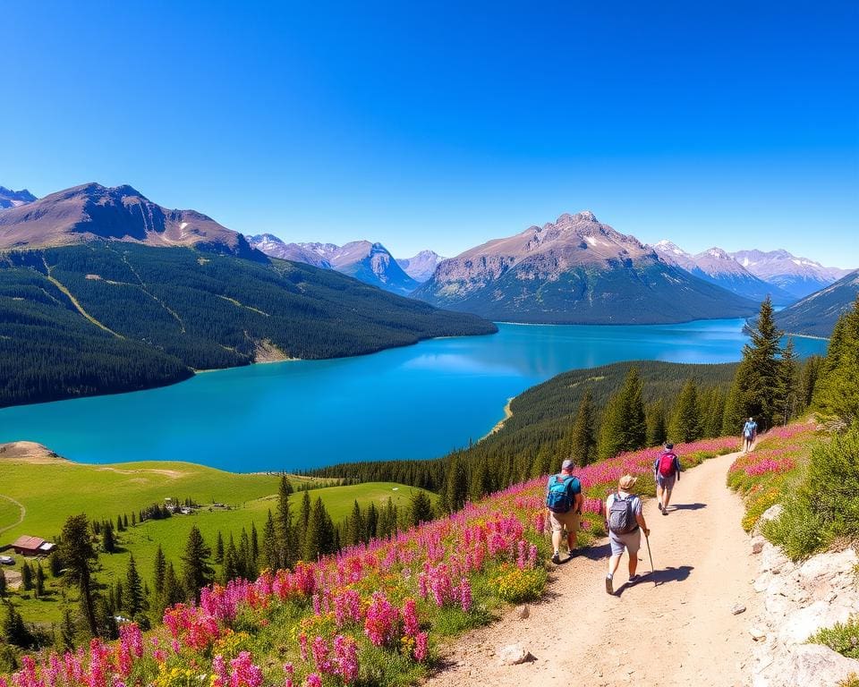 Naturerlebnisse im Waterton Lakes National Park, Kanada