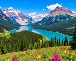 Naturwunder im Jasper National Park, Kanada