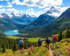 Outdoor-Aktivitäten im Glacier-Nationalpark, Montana