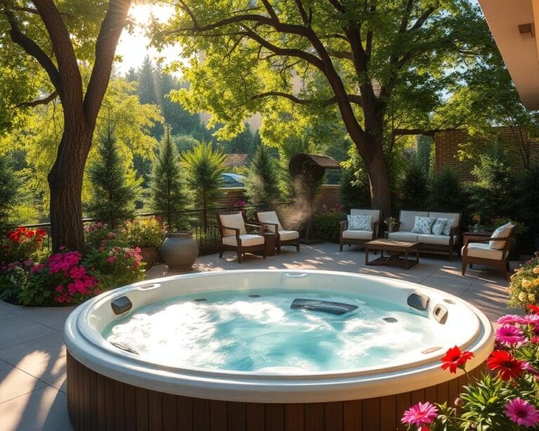 Outdoor-Whirlpools: Entspannung im eigenen Garten