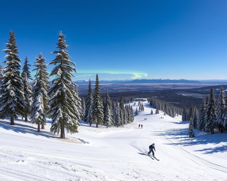 Skifahren in Finnland