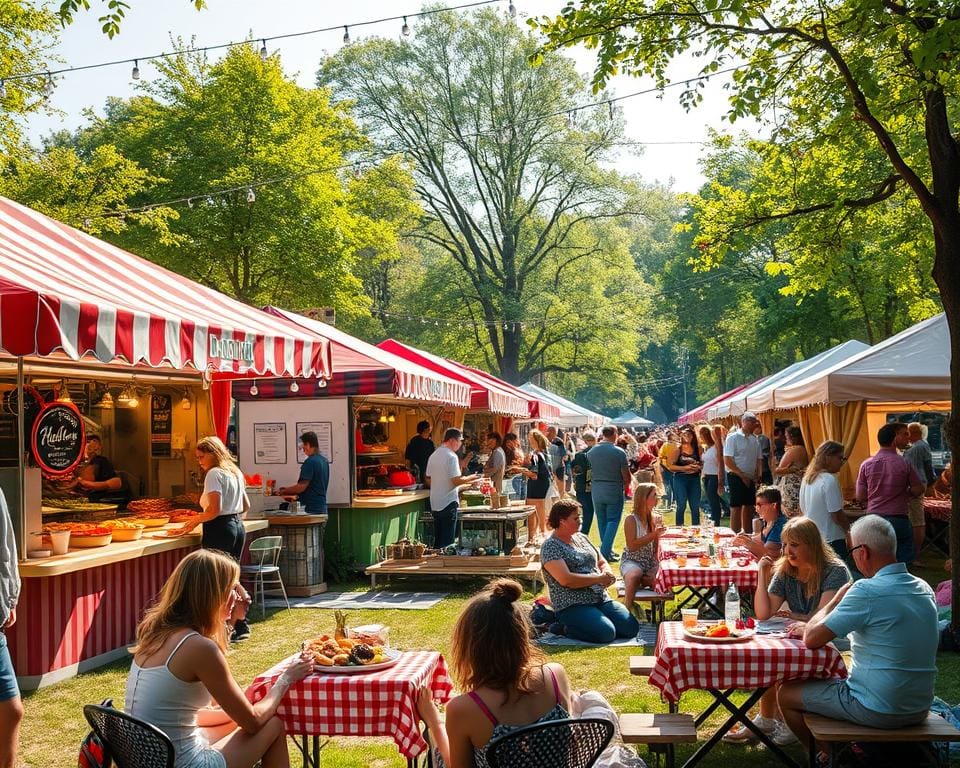 Street-Food-Festivals in Parks