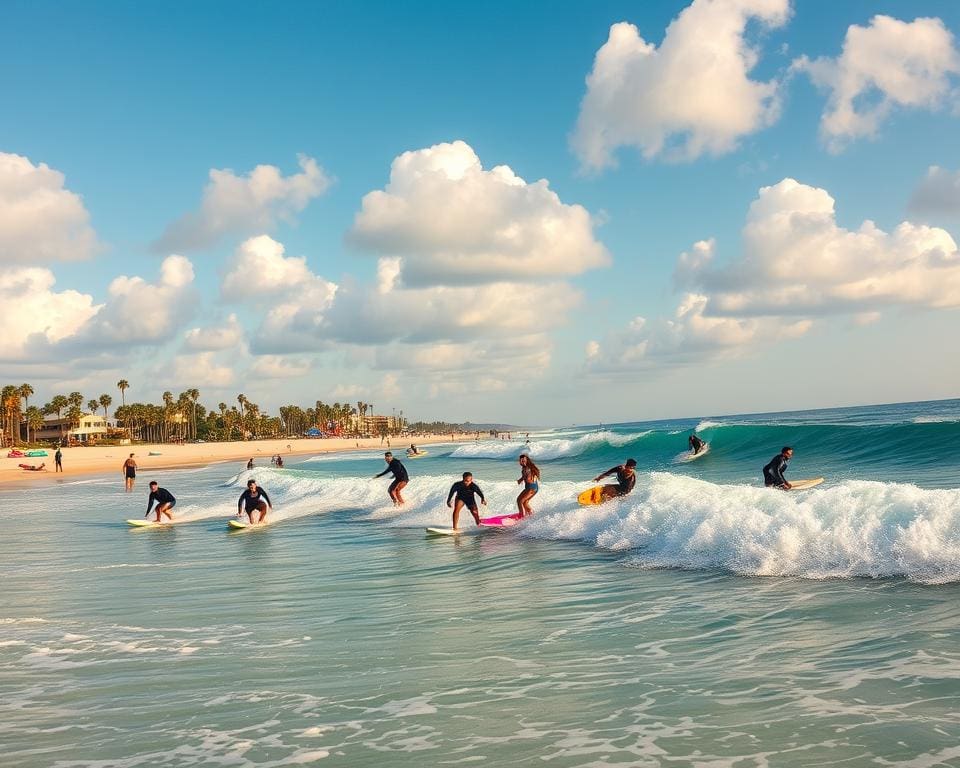 Surfmöglichkeiten in Los Angeles