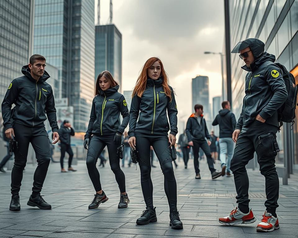 Techwear Mode und futuristische Looks