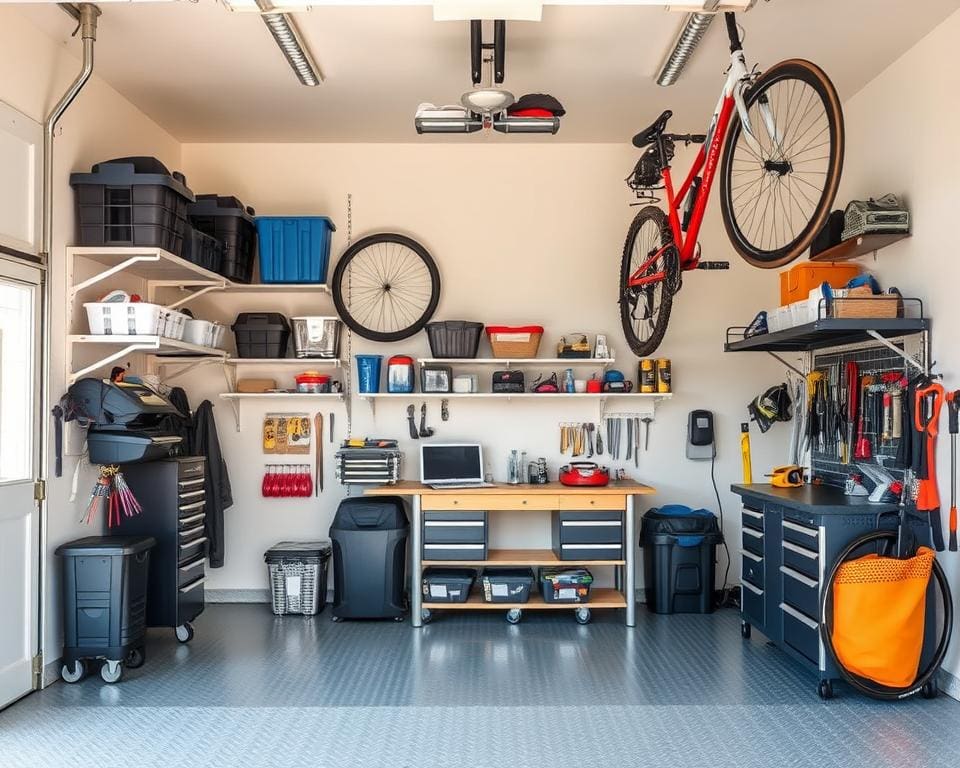 Tipps zur Organisation der Garage: Mehr Platz schaffen