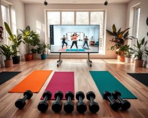 Virtuelle Fitnesskurse: Der Trend für ein gesundes Leben