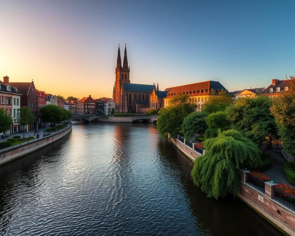 Von Kanälen bis Kathedralen in Gent, Belgien