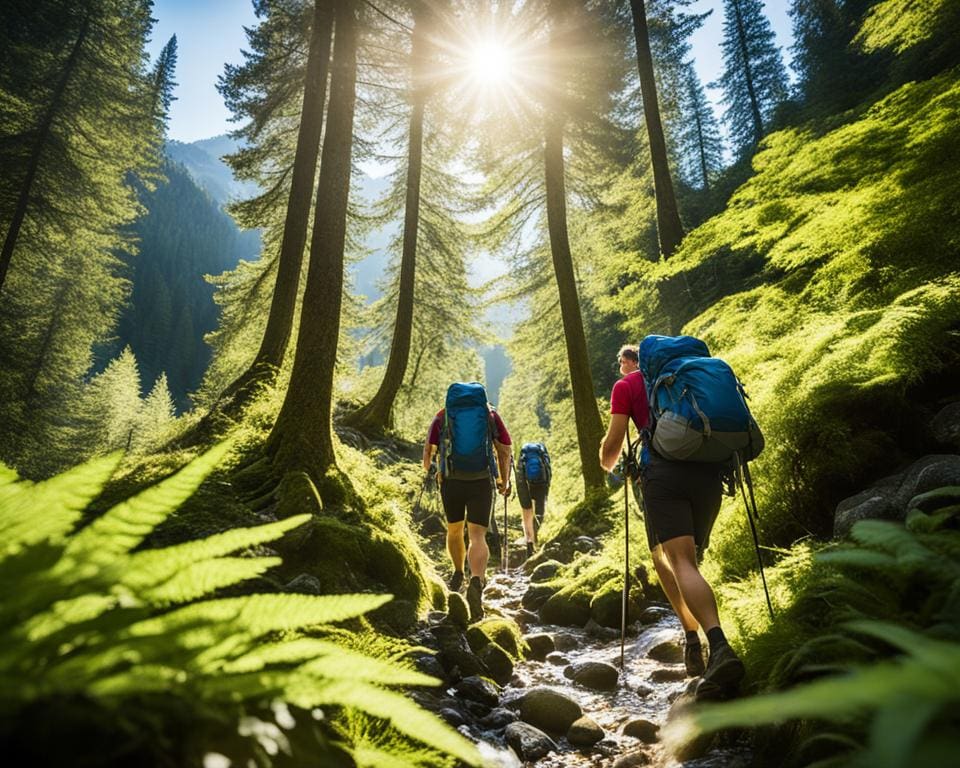 Wandern und Trekking als beliebte Outdoor-Aktivitäten