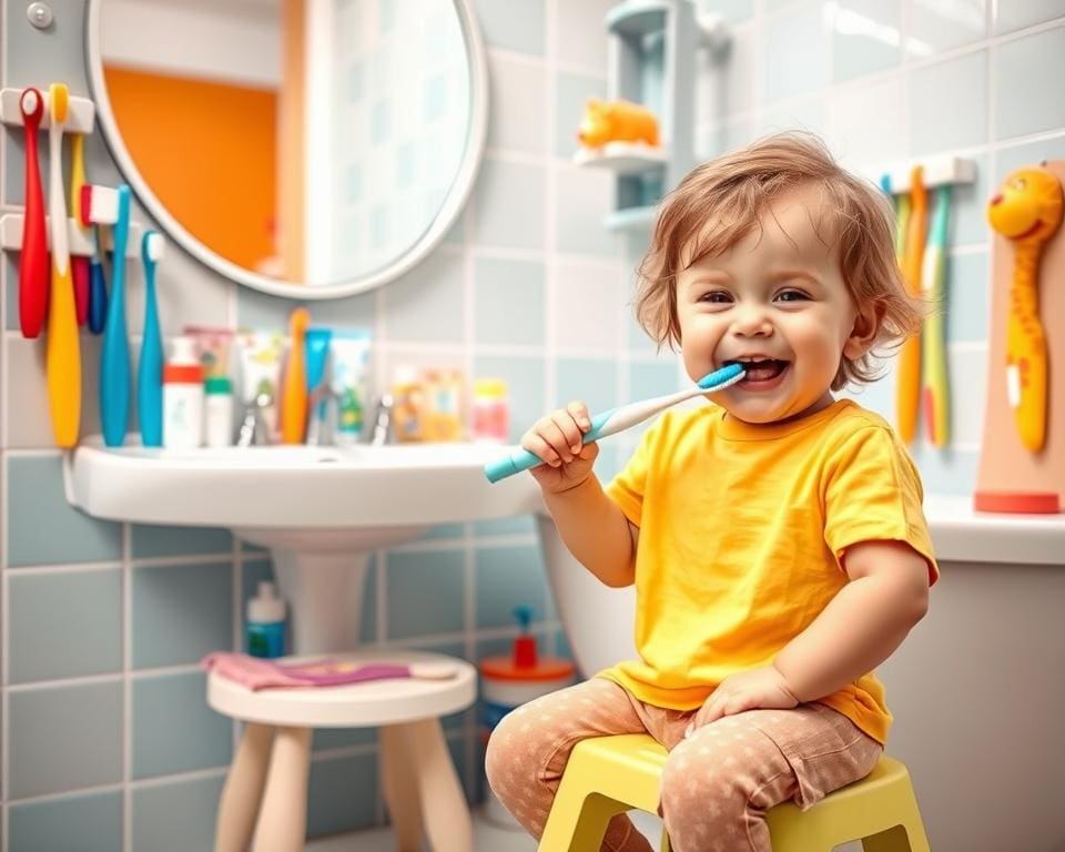 Zahnputzroutine für Kleinkinder