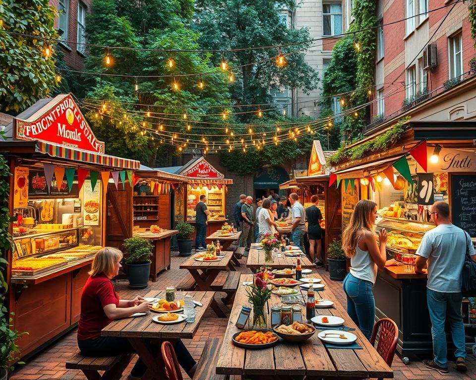 entspanntes Ambiente bei Street-Food-Festivals