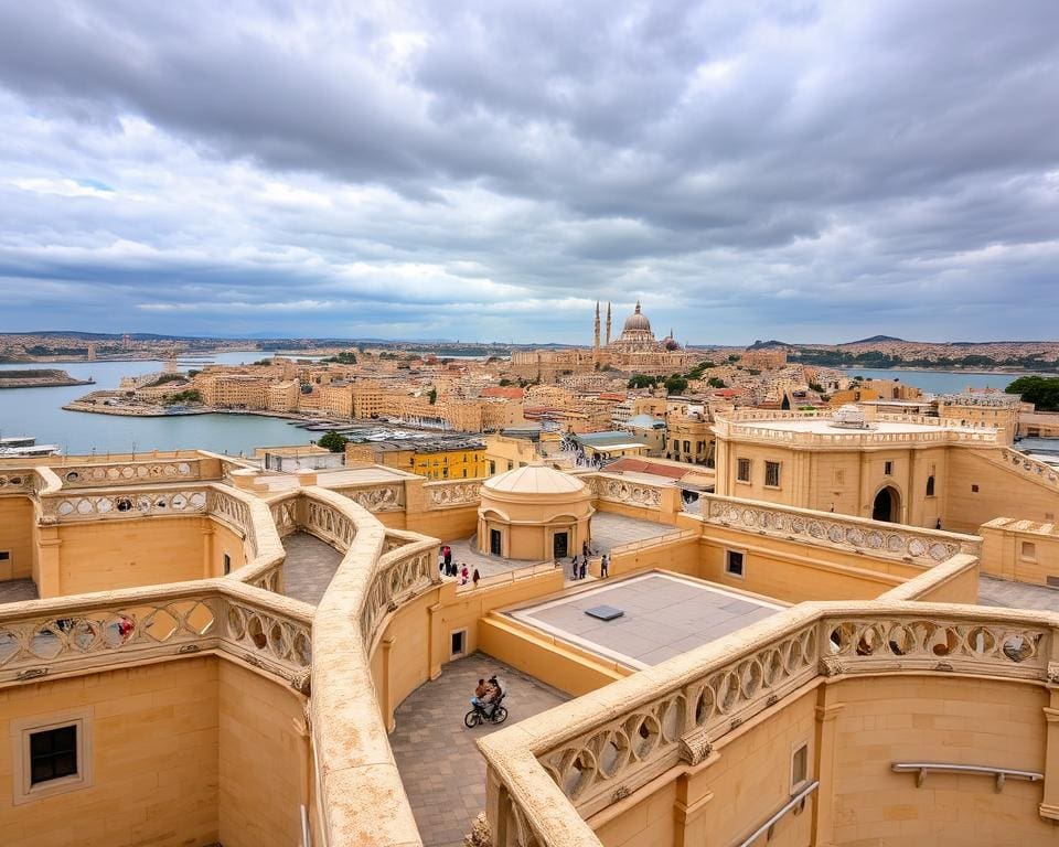 militärische Architektur in Valletta