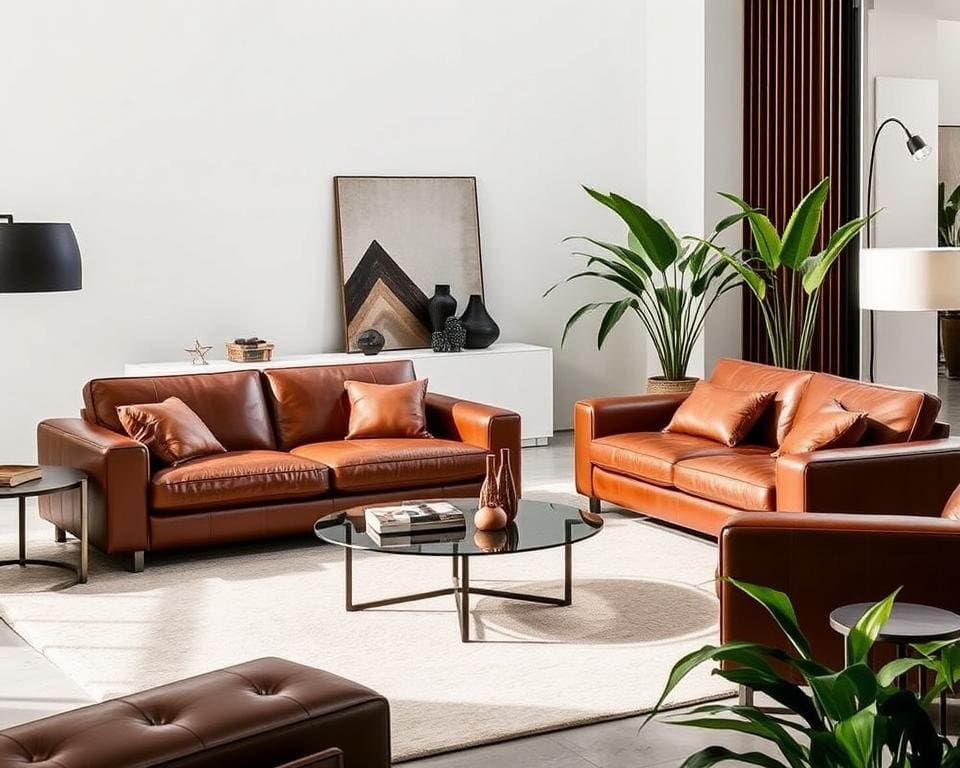 Design-Ledersofas von Ligne Roset: Luxus im Wohnzimmer