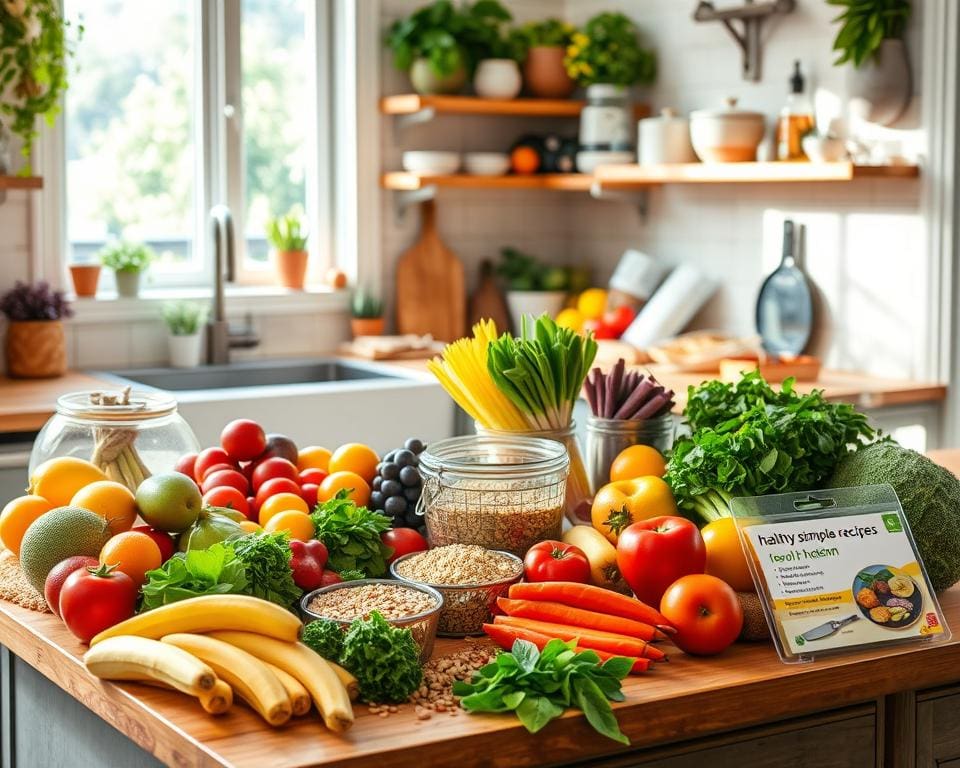 Gesunde Ernährung und schnelle Rezepte